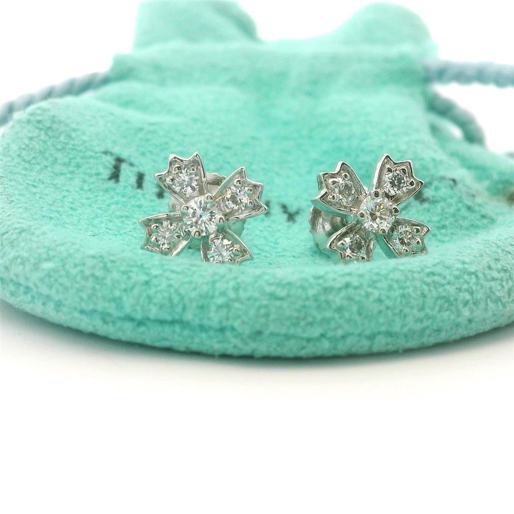 Estate Diamond Earrings