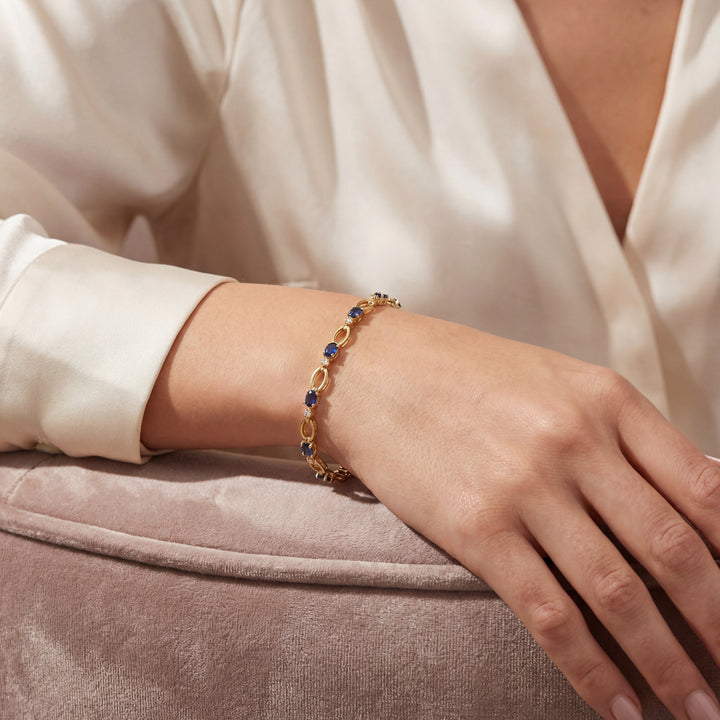 Estate Colored Stone Bracelet