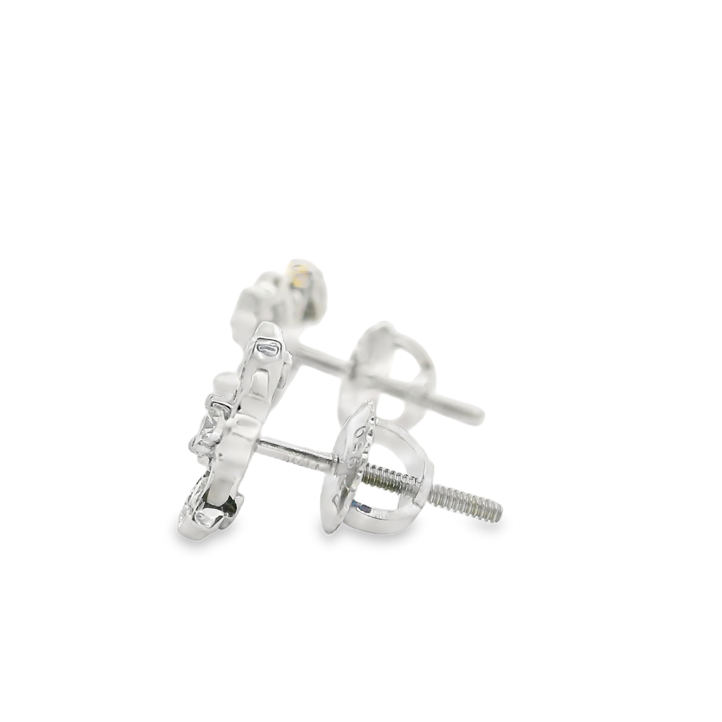 Estate Diamond Earrings