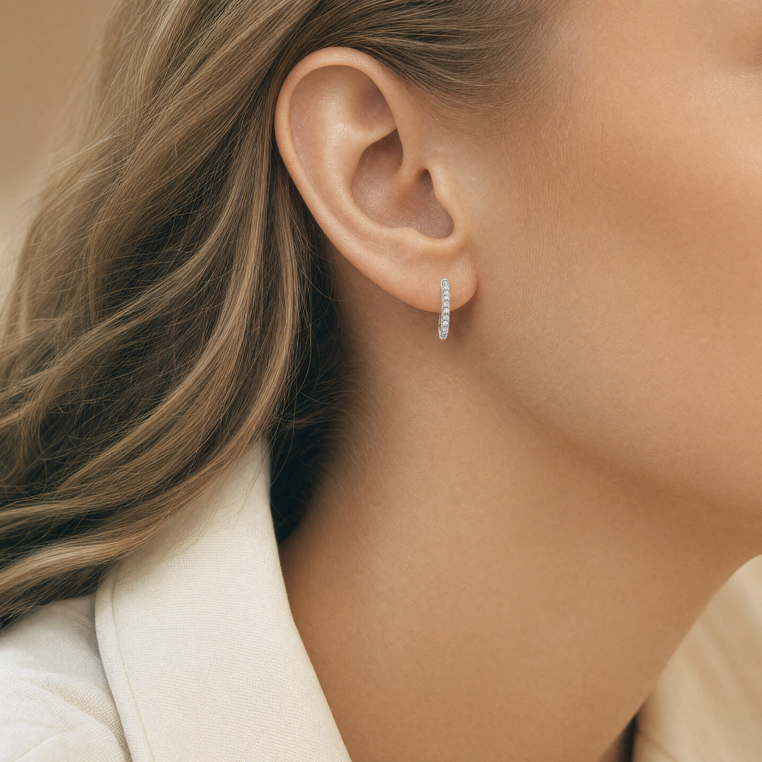Estate Diamond Earrings