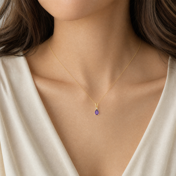 Estate Colored Stone Necklace
