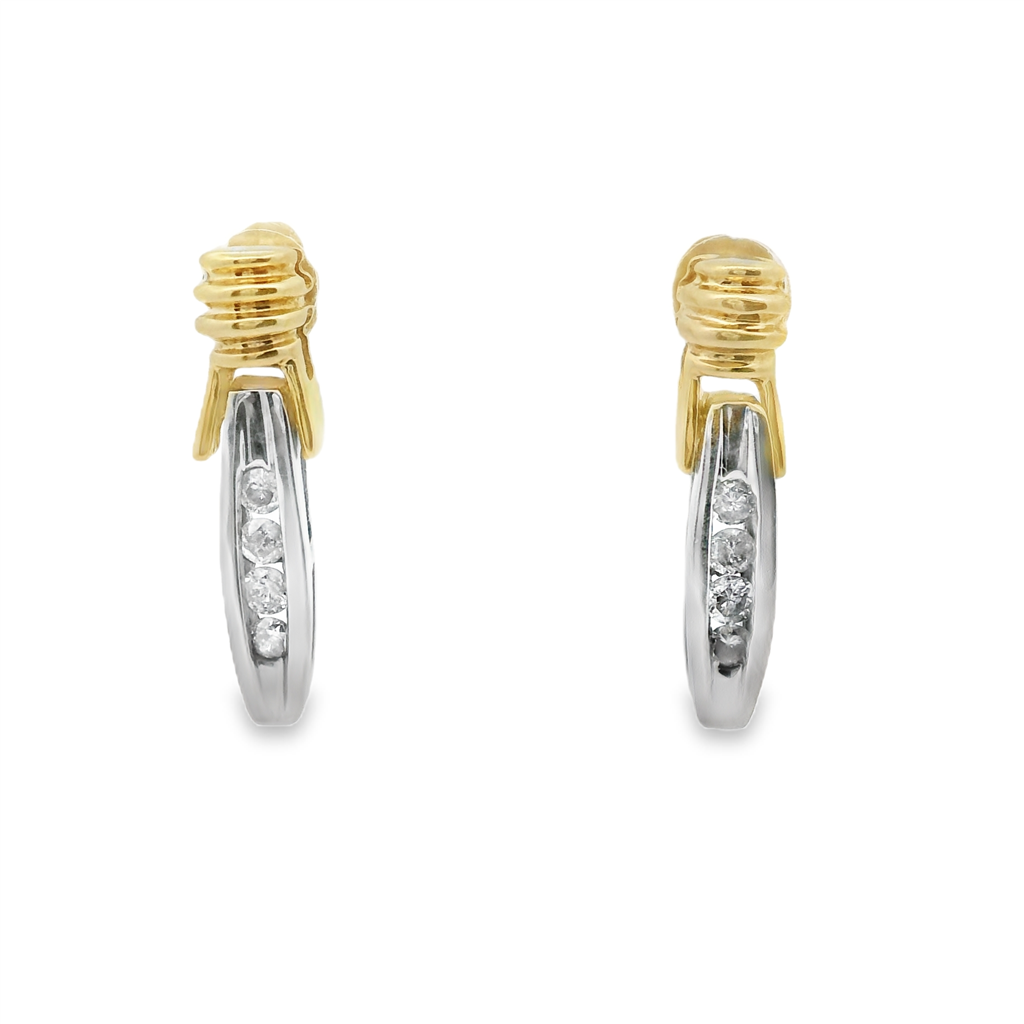 Estate Diamond Earrings