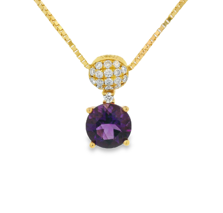 Estate Colored Stone Necklace