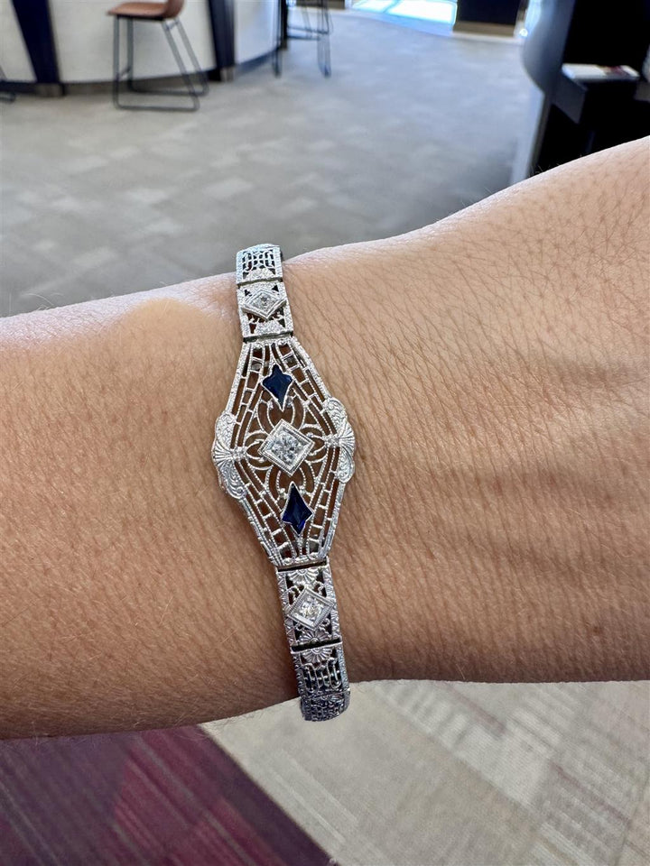 Estate Colored Stone Bracelet