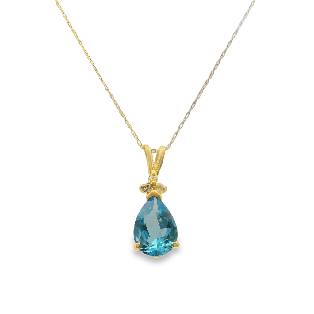 Estate Colored Stone Necklace