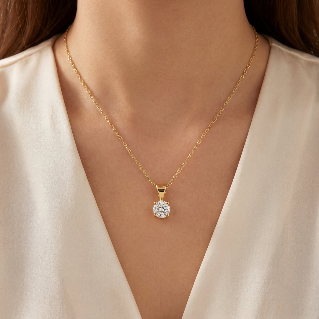 Estate Diamond Pendants