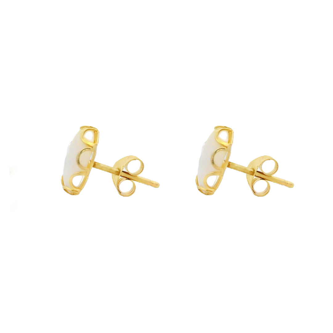 Estate Colored Stone Earrings