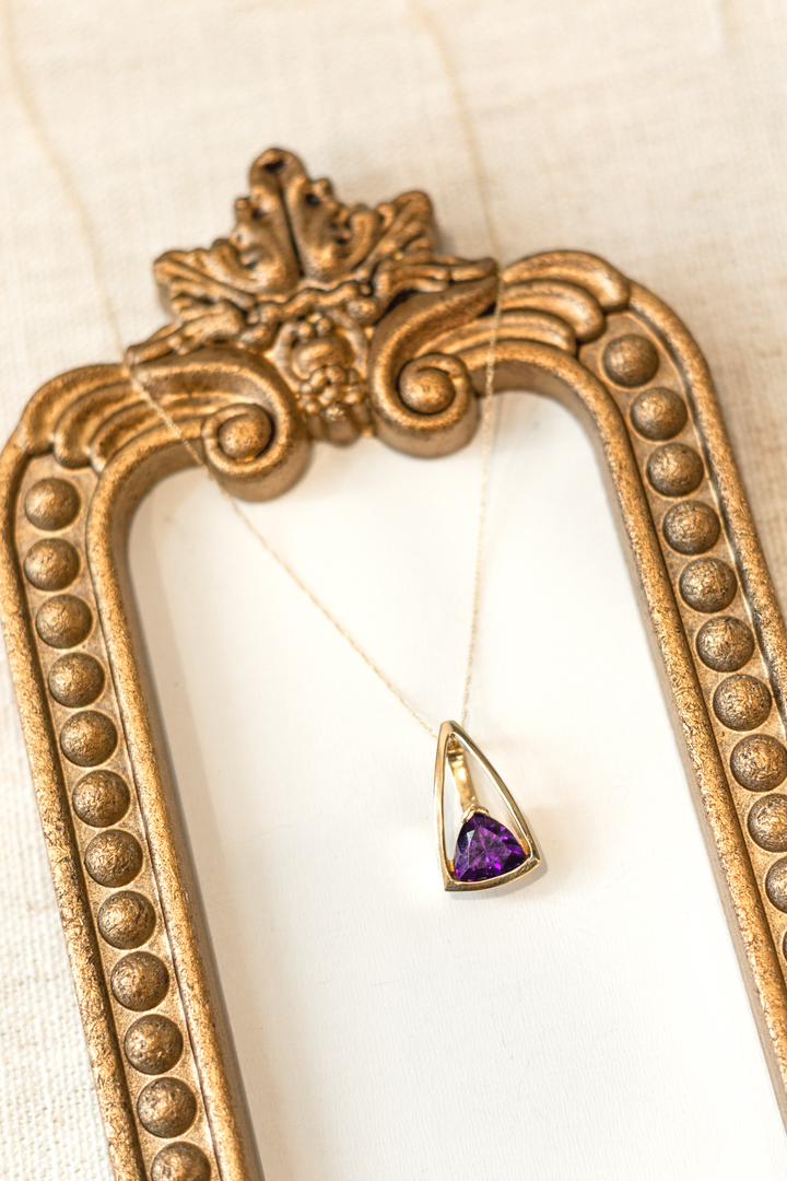 Estate Colored Stone Necklace