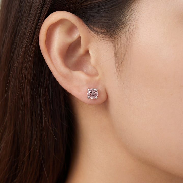 Estate Diamond Earrings