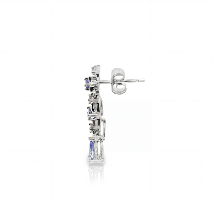 Estate Colored Stone Earrings