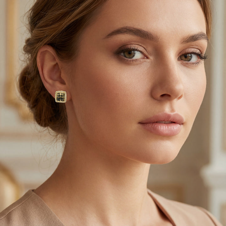 Estate Diamond Earrings