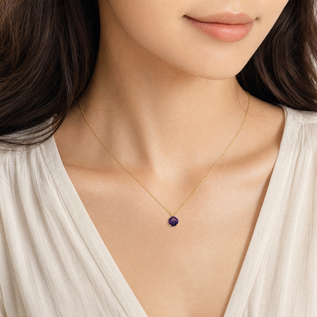 Estate Colored Stone Necklace