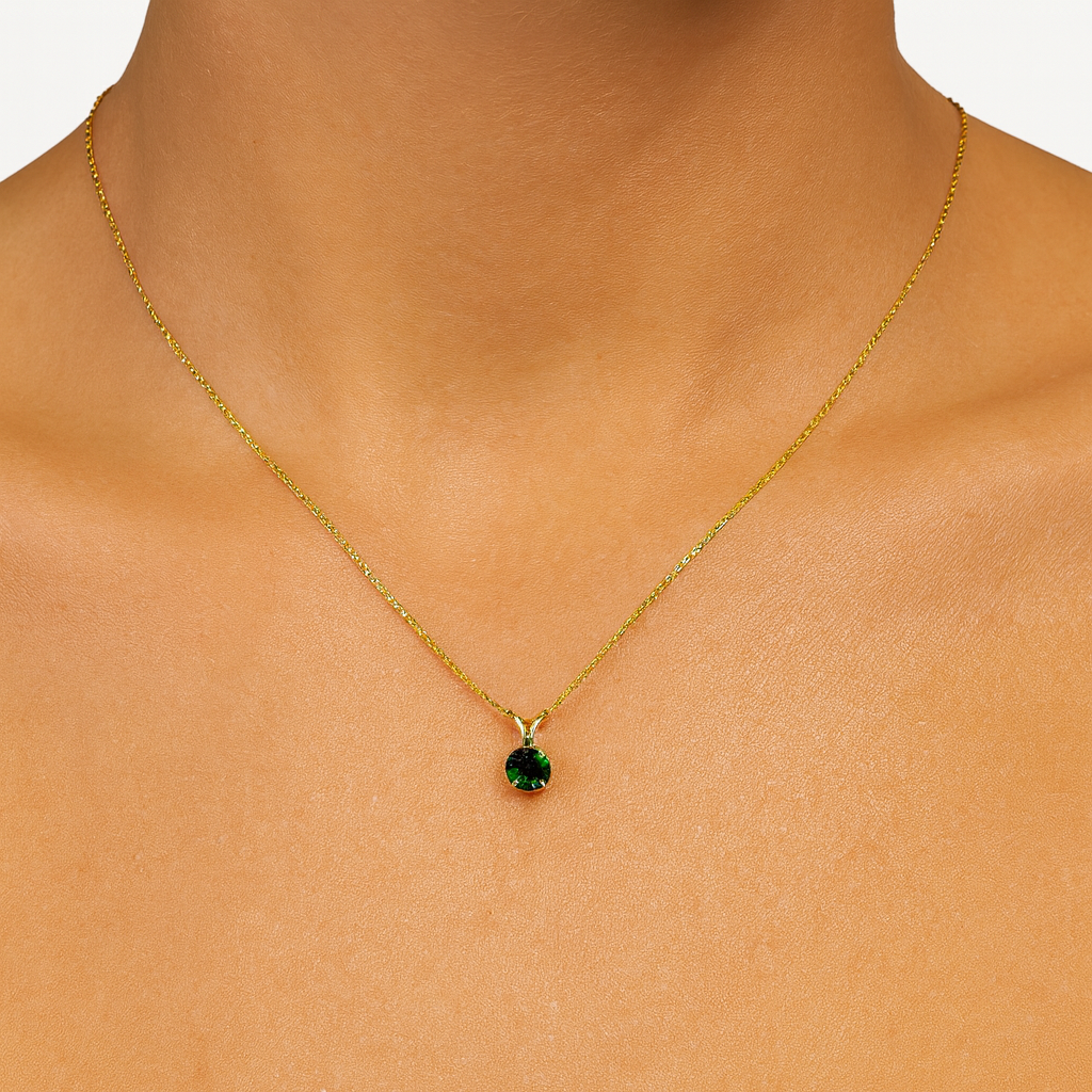 Estate Colored Stone Necklace