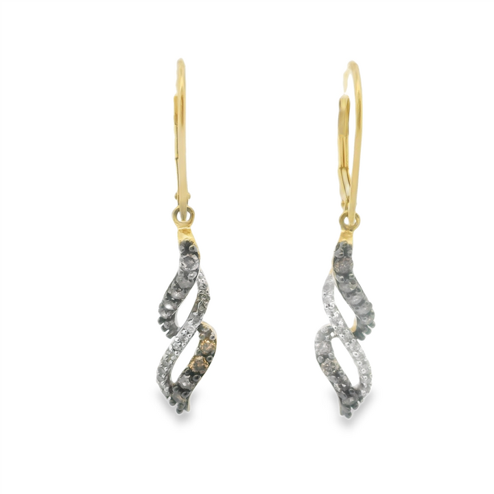 Estate Diamond Earrings