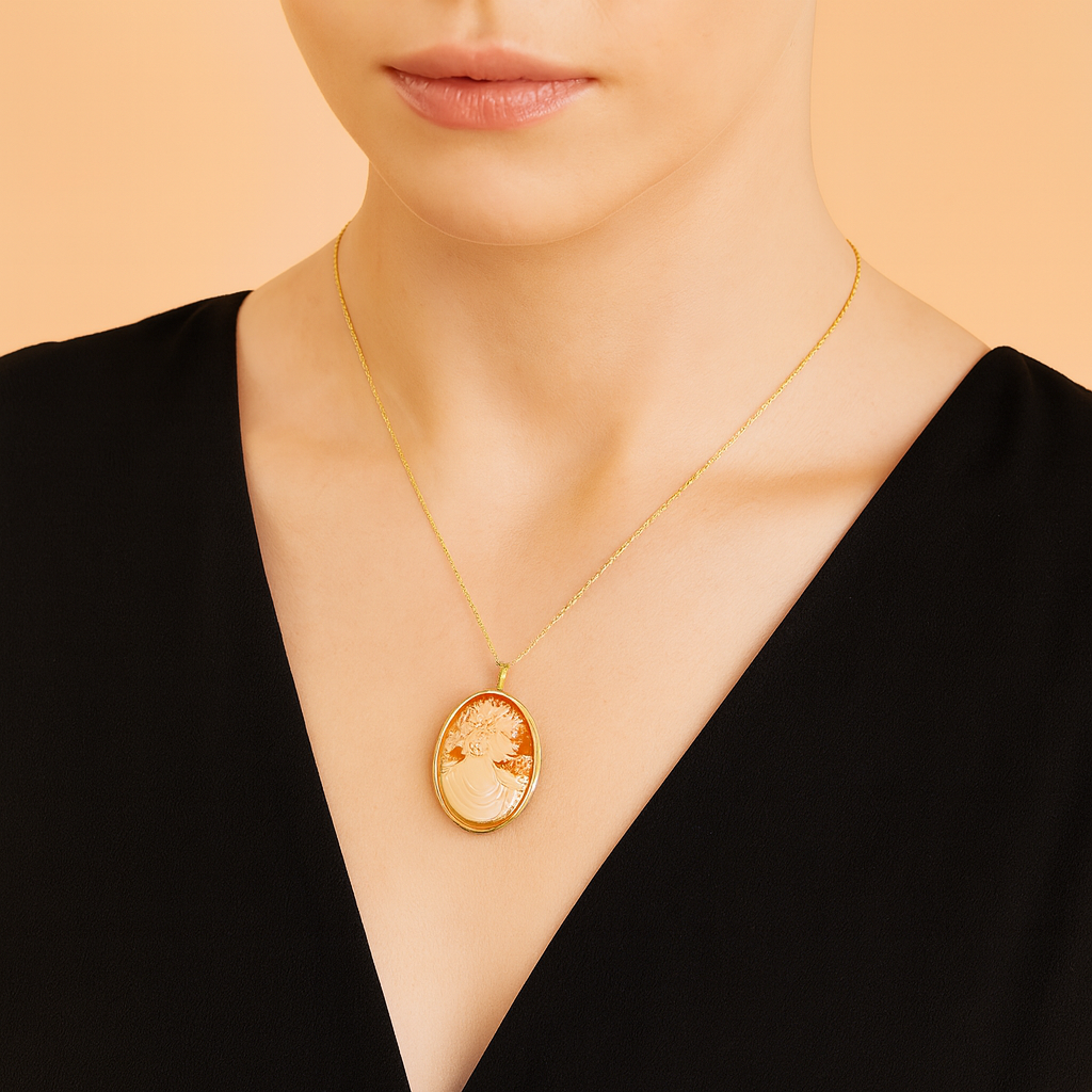 Estate Color Stone Pendant