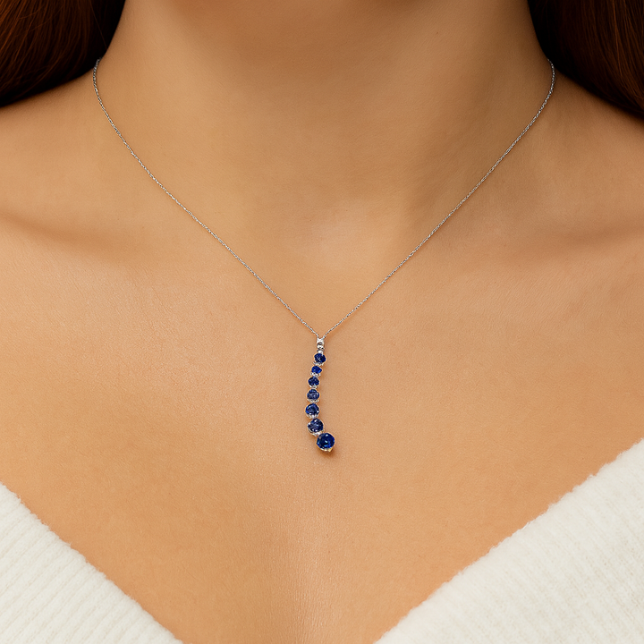 Estate Colored Stone Necklace