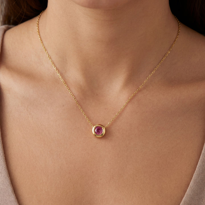 Estate Color Stone Pendant