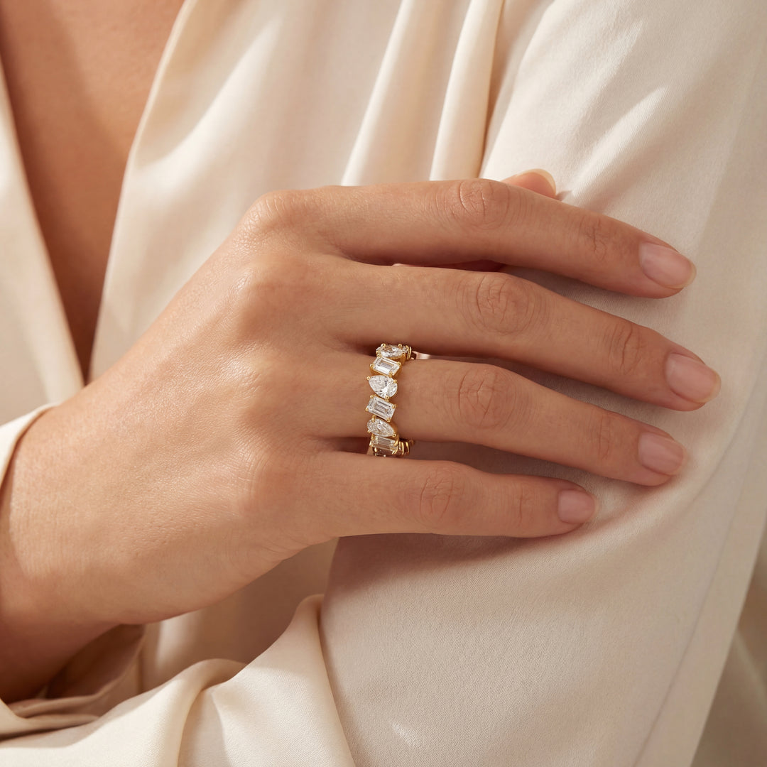 Estate Lab Grown Diamond Fashion Ring