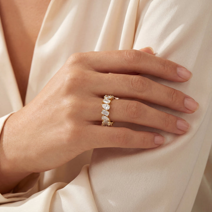 Estate Lab Grown Diamond Fashion Ring