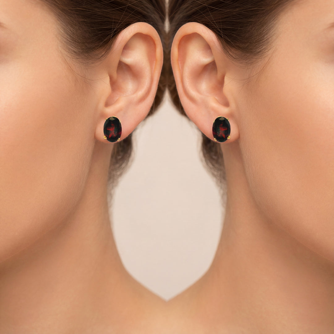 Estate Colored Stone Earrings