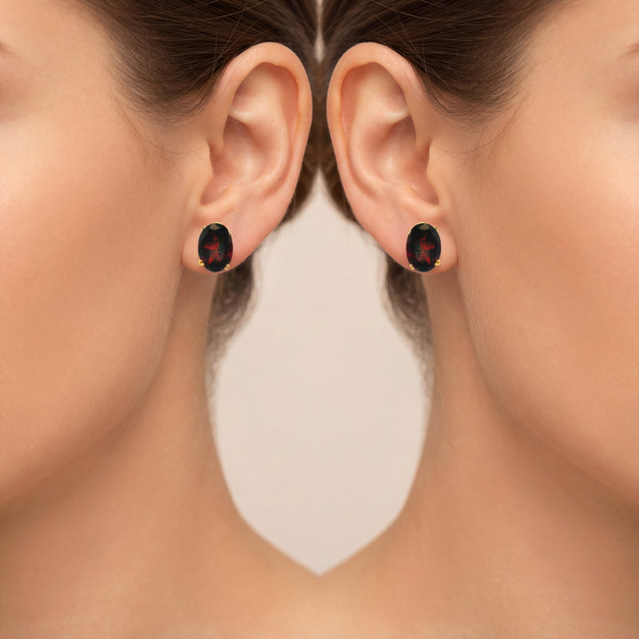 Estate Colored Stone Earrings