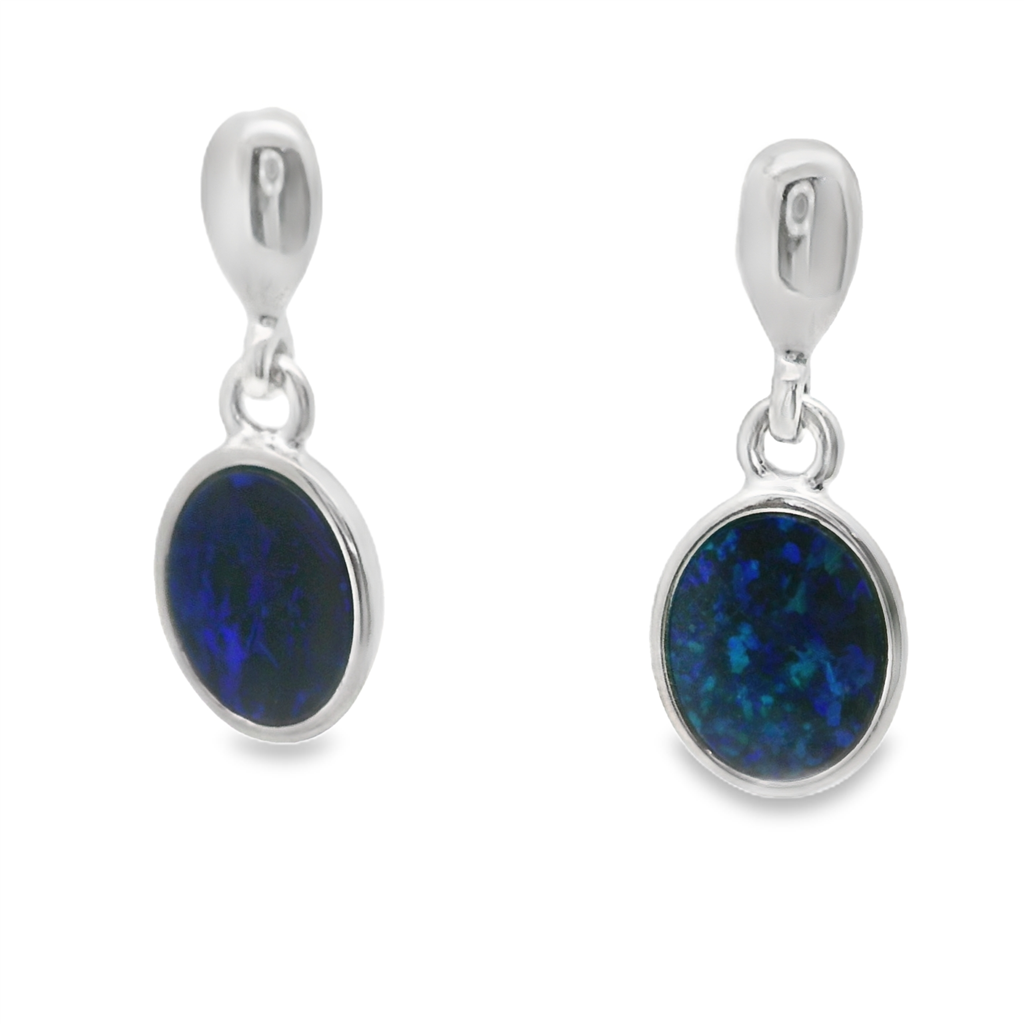 Estate Colored Stone Earrings