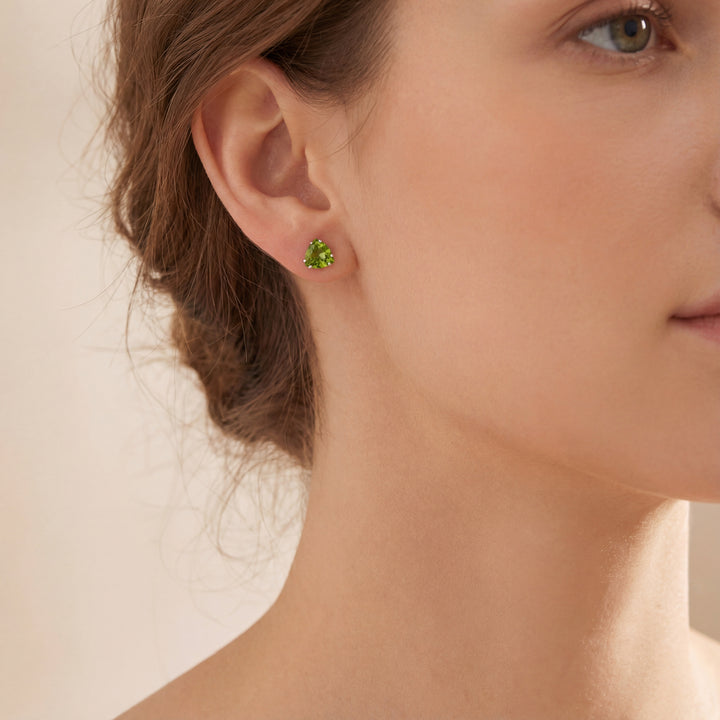 Estate Colored Stone Earrings