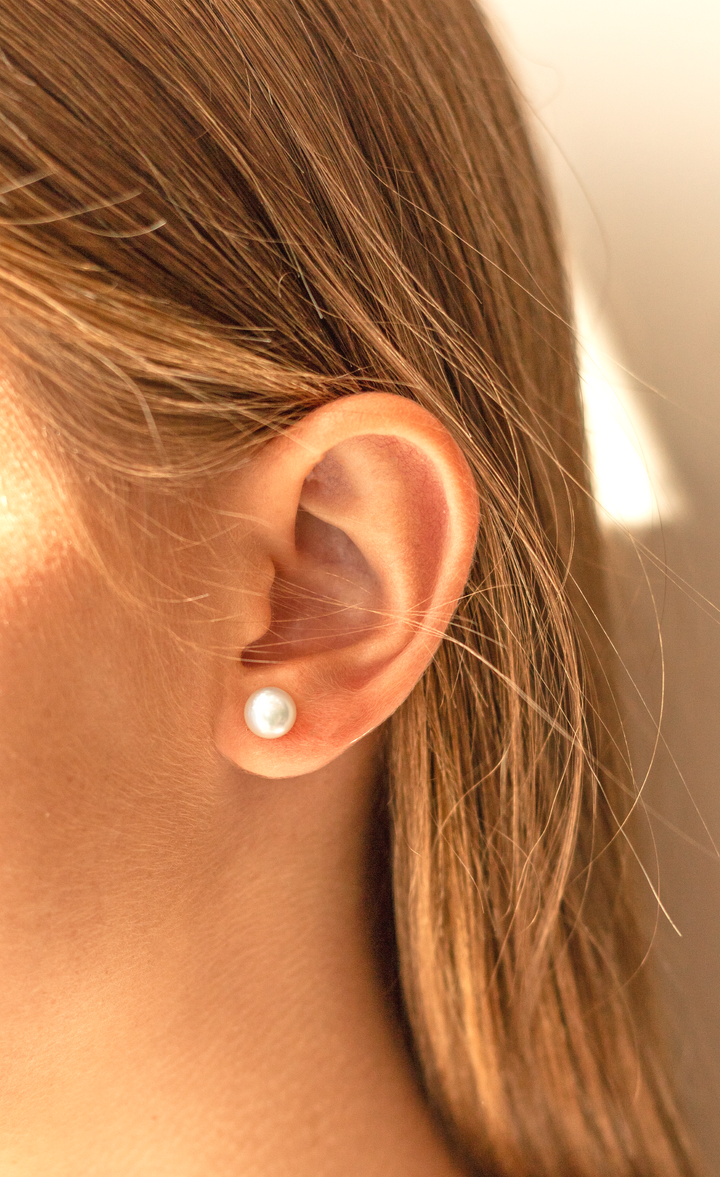 Estate Color Stone Earring