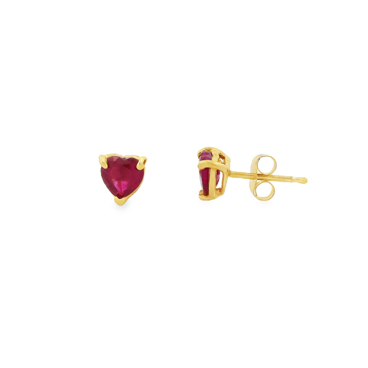 Estate Colored Stone Earrings