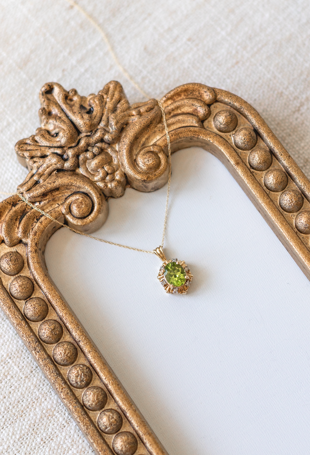 Estate Colored Stone Necklace