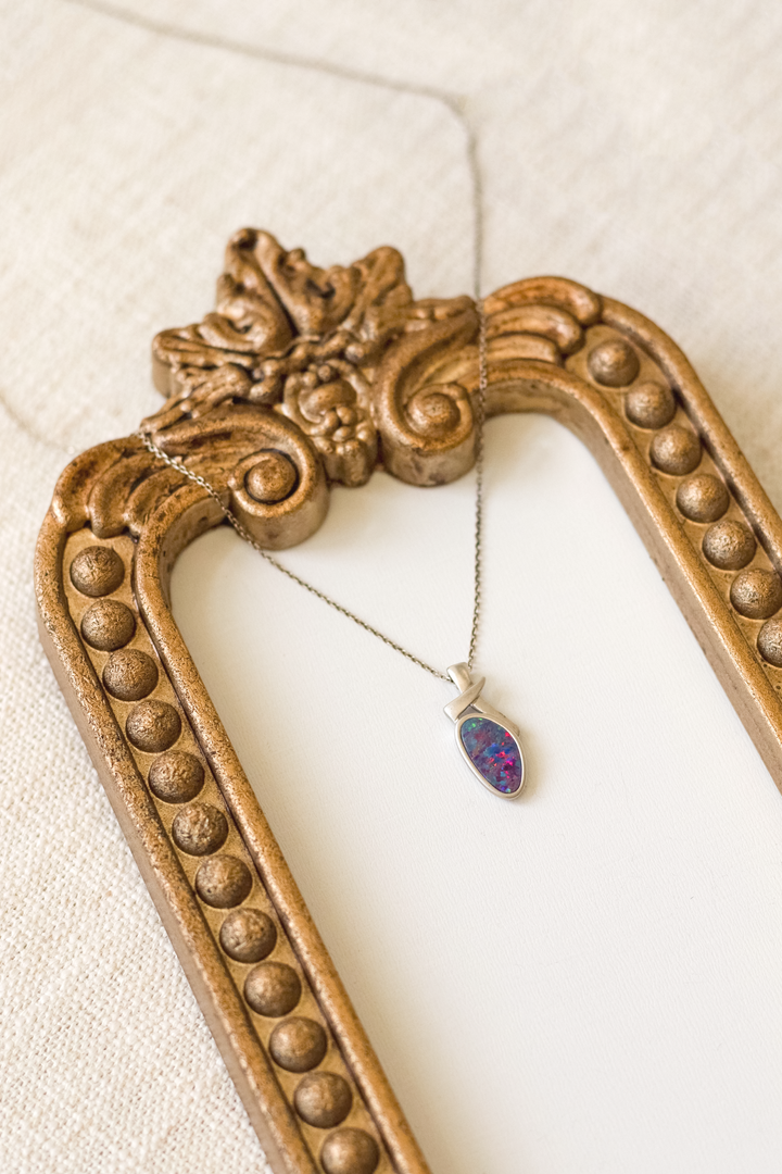 Closeout Color Stone Pendant