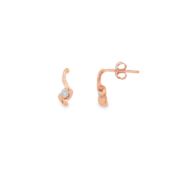 Estate Diamond Earrings