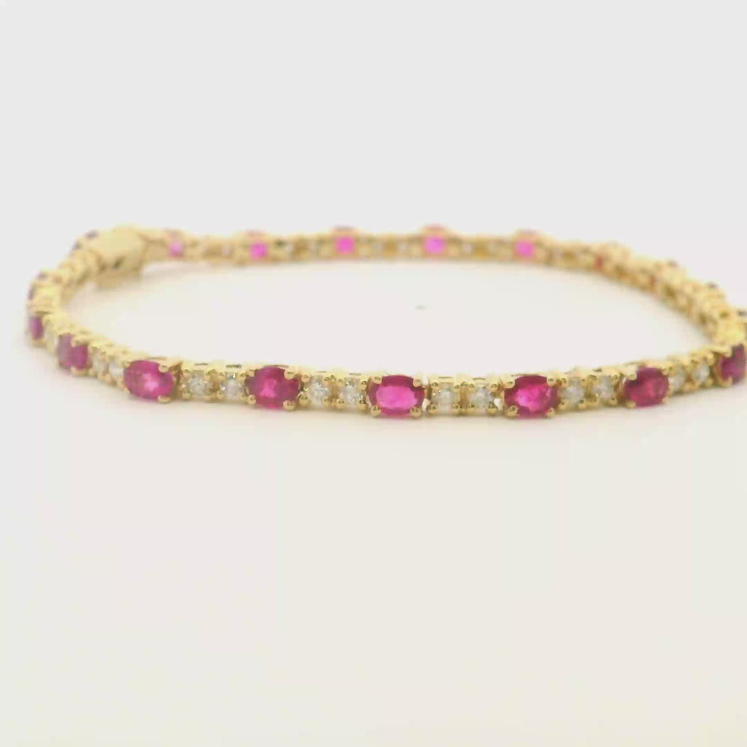 Estate Colored Stone Bracelet