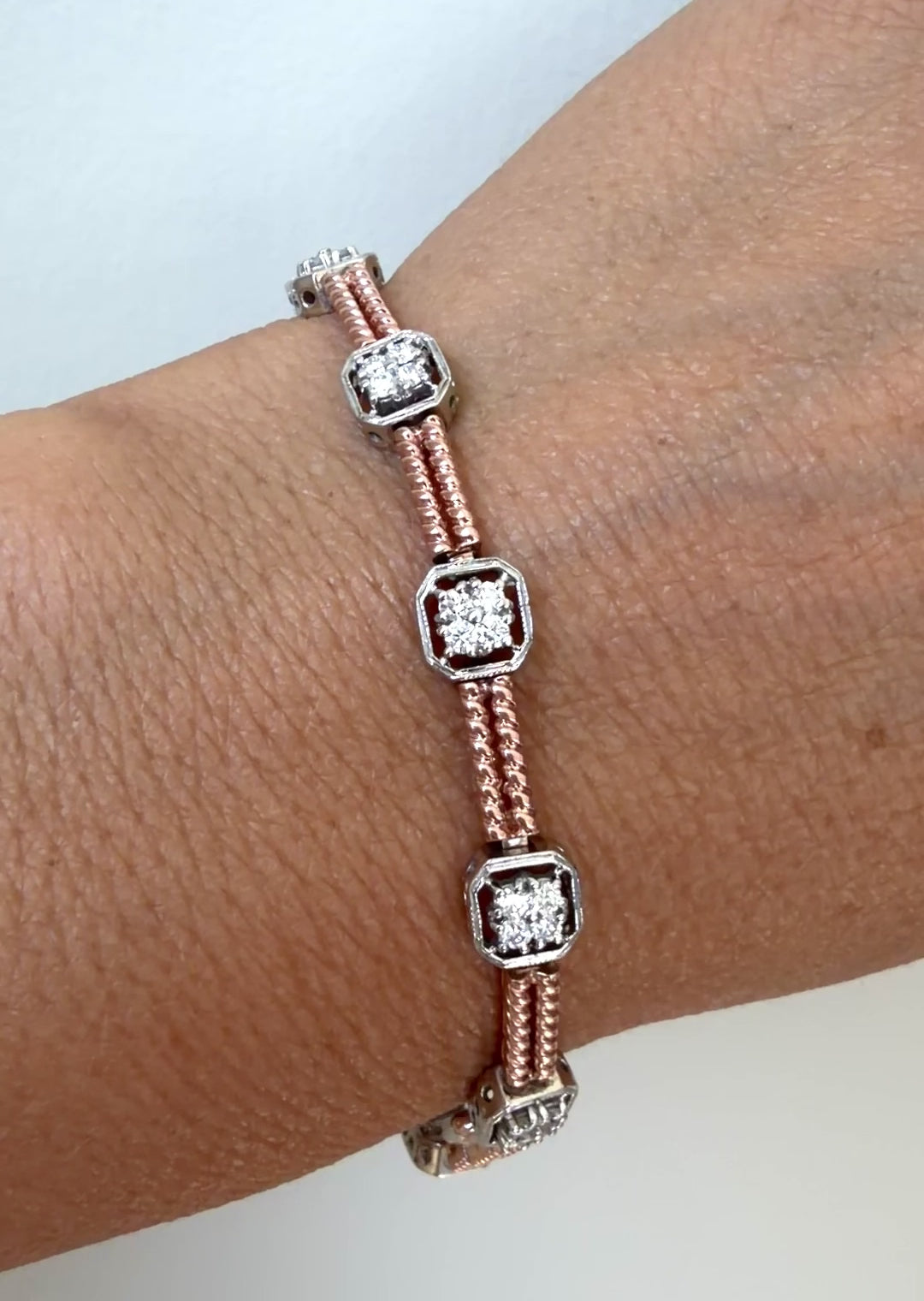 Estate Diamond Bracelet