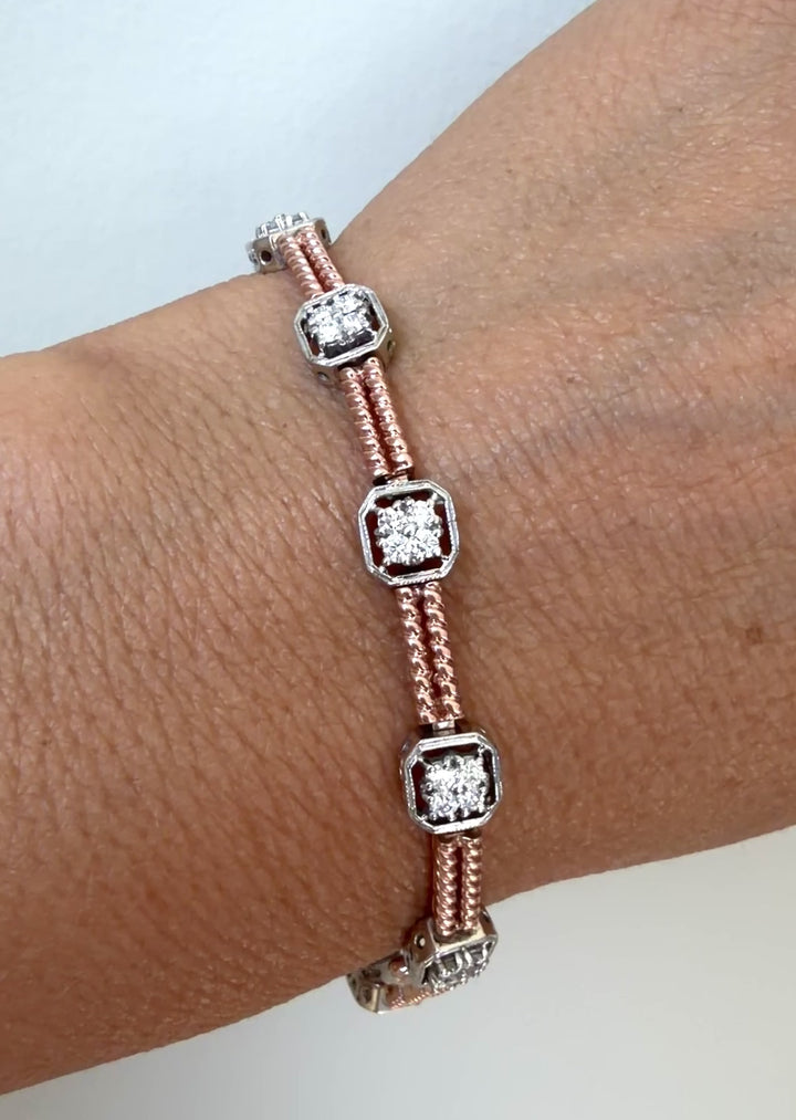 Estate Diamond Bracelet