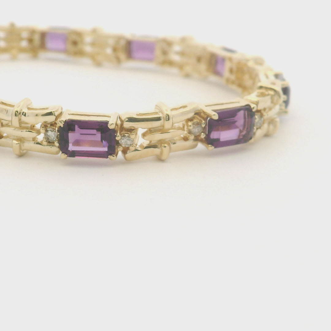 Estate Colored Stone Bracelet