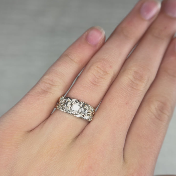 Estate Diamond Fashion Ring