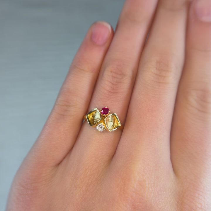 Estate Colored Stone Ring