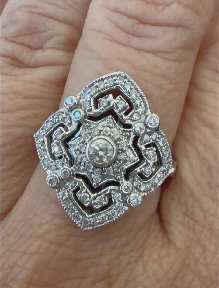 Estate Diamond Fashion Ring