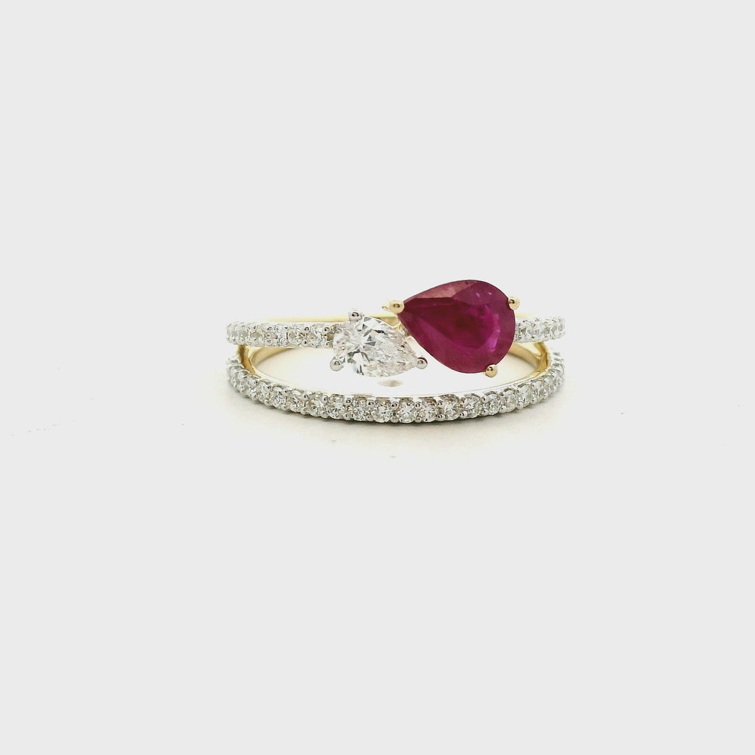 Colored Stone Ring
