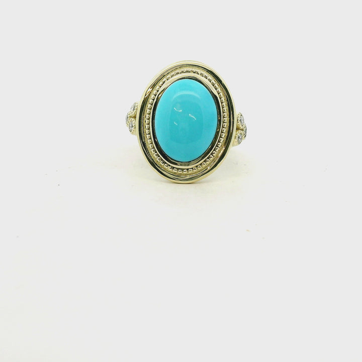 Colored Stone Ring