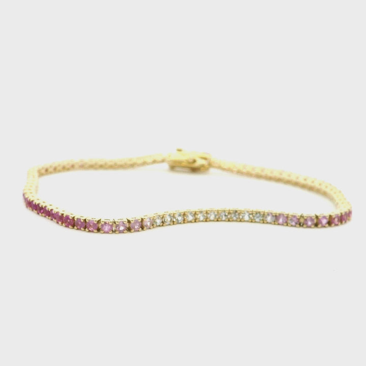 Colored Stone Bracelet