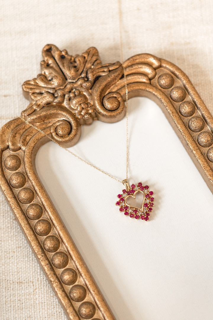 Estate Colored Stone Necklace