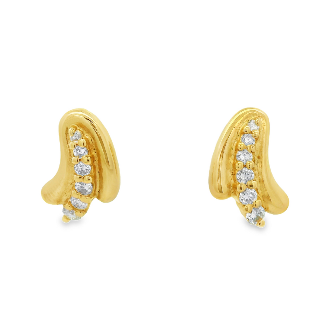 Estate Diamond Earrings